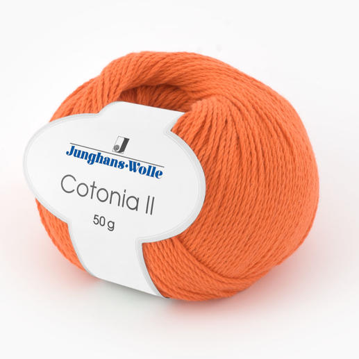 Junghans-Wolle Cotonia II von Junghans-Wolle, Orange
