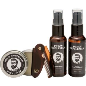 Percy Nobleman Beard Grooming Kit (Travel Size) 1 Stk. Bartpflegeset