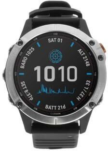 Garmin Fenix 6 Solar silber/schwarz (010-02410-00) silber/schwarz