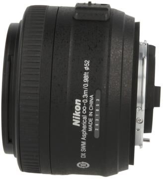 Nikon Nikkor 35mm F1.8 SWM AF-S DX MA G Objektiv Schwarz Nikon Nikkor 35mm F1.8 SWM AF-S DX MA G Objektiv Schwarz