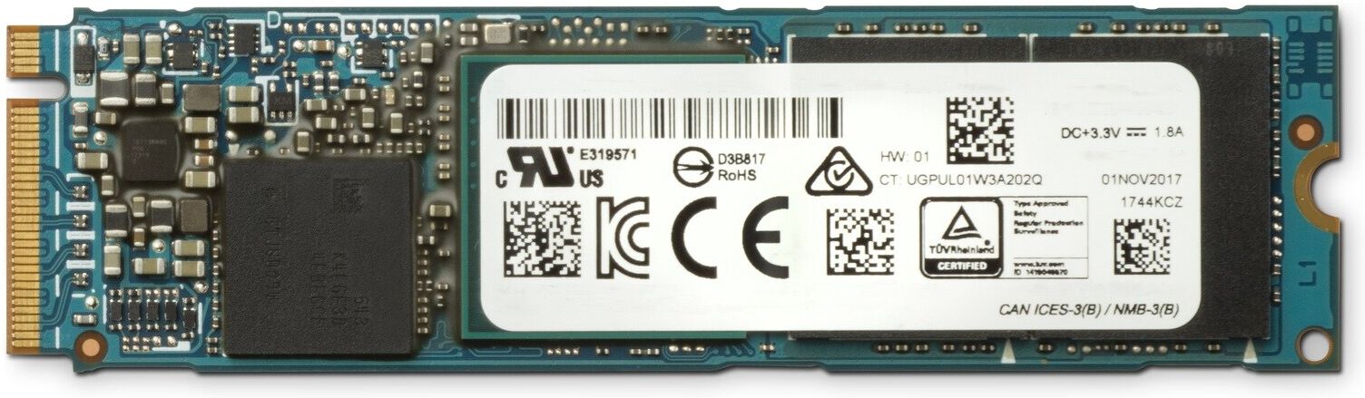 HP Solid State Laufwerk, TLC PCIe 3x4 NVMe M.2, 2 TB