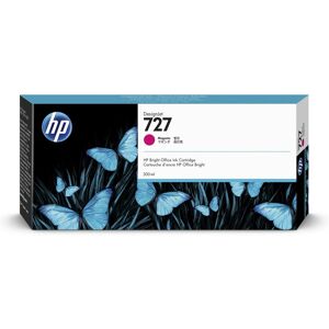 HP 727 Magenta DesignJet Tintenpatrone, 300 ml