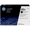 HP 80X 2er-Pack Schwarz Original LaserJet Tonerkartuschen mit hoher Reichweite