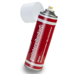 polstereibedarf-online Heiro Hochtemperatur Sprühkleber Rot 500 ml