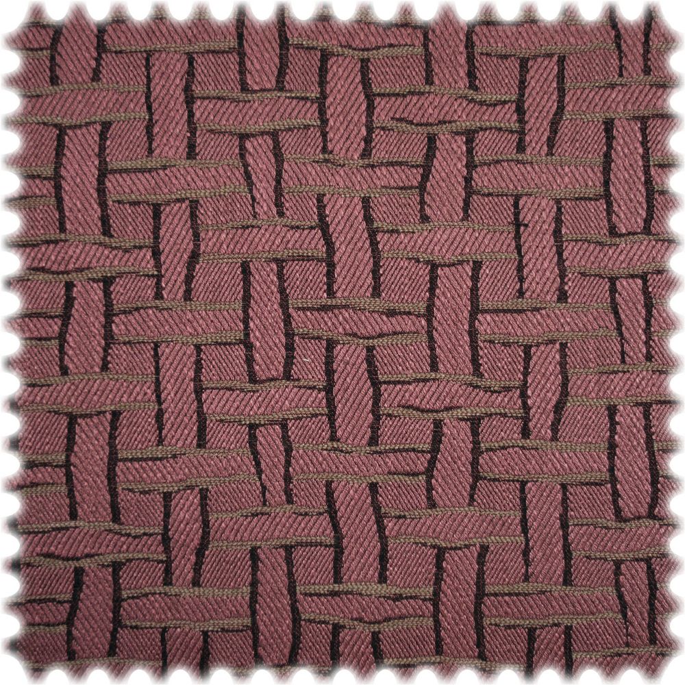 polstereibedarf-online AKTION Jacquard Möbelstoff Sao Paolo Bordeauxviolett