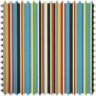 polstereibedarf-online UV Beständiger Outdoor & Boot Möbelstoff Solar Stripe Multicolour mit Sanitize