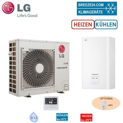 LG - THERMA V - HU071MR.U44 - 7.0 kW - Hydromodul - Wärmepumpensystem LG - THERMA V - HU071MR.U44 - 7.0 kW - Hydromodul - Wärmepumpensystem