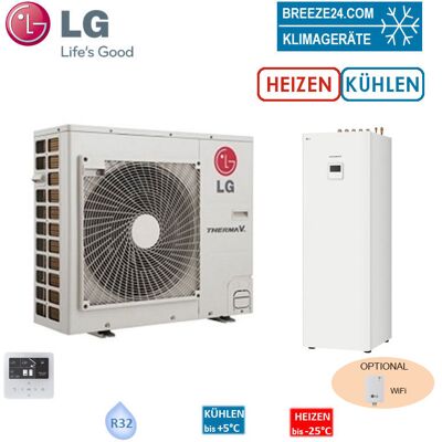 LG Therma V HU091MR.U44 - 9,0 kW - 200 L - Wärmepumpe LG Therma V HU091MR.U44 - 9,0 kW - 200 L - Wärmepumpe
