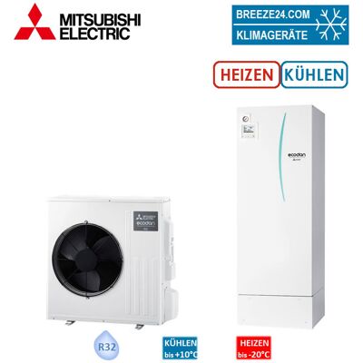 Mitsubishi Electric Set 9.19 SUZ-SWM40VA + ERST30D-YM9ED Wärmepumpe + Speichermodul 4,0 kW 300 L Mitsubishi Electric Set 9.19 SUZ-SWM40VA + ERST30D-YM9ED Wärmepumpe + Speichermodul 4,0 kW 300 L