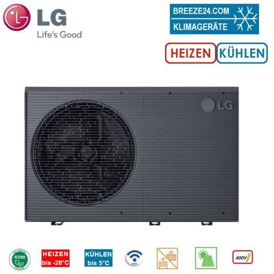 LG THERMA V Monoblock HM163HF.UB60 Wärmepumpe 16.0 kW 12.5 kW 400 Volt WiFi R290 LG THERMA V Monoblock HM163HF.UB60 Wärmepumpe 16.0 kW 12.5 kW 400 Volt WiFi R290