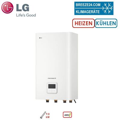 LG THERMA V HN1639HC.NK0 Hydromodul 9 kW Heizstab 400 Volt WiFi LG THERMA V HN1639HC.NK0 Hydromodul 9 kW Heizstab 400 Volt WiFi