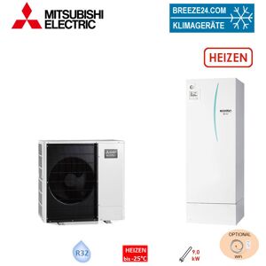 Mitsubishi Electric Set 8.11 PUZ-WM50VHA + EHPT20X-YM9D Monoblock-Wärmepumpe + Speichermodul 5,0 kW