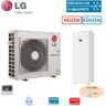 LG THERMA V Wärmepumpen Set HU091MR.U44 + HN0913T.NK0 Wärmepumpe + Hydromodul + Speicher 9,0 kW 200L