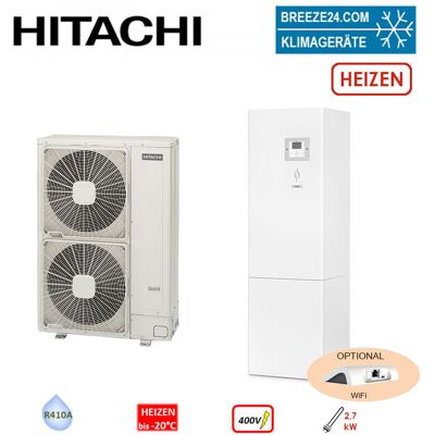 Hitachi Yutaki S80 Combi 16 kW RAS-6WHNPE + RWH-6.0NFE+DHWS200S?2.7H2E Wärmepumpe Speicher 200L 400V Hitachi Yutaki S80 Combi 16 kW RAS-6WHNPE + RWH-6.0NFE+DHWS200S?2.7H2E Wärmepumpe Speicher 200L 400V