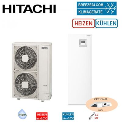 Hitachi Yutaki S Combi 16 kW RAS-6WHVNPE + RWD-6.0NW1E-220S Wärmepumpe + Hydromodul/Speicher 220 L Hitachi Yutaki S Combi 16 kW RAS-6WHVNPE + RWD-6.0NW1E-220S Wärmepumpe + Hydromodul/Speicher 220 L