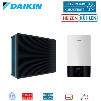 Daikin Altherma 3 H HT W Set EPRA14DW17 + ETBX16E9W7 Wärmepumpe + Hydrobox mit 9 kW Heizstab 400Volt Daikin Altherma 3 H HT W Set EPRA14DW17 + ETBX16E9W7 Wärmepumpe + Hydrobox mit 9 kW Heizstab 400Volt