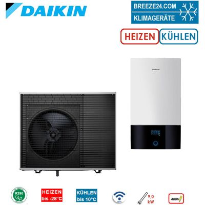 Daikin - Altherma 4 H W - 10 kW - WiFi - Wärmepumpen-Set Daikin - Altherma 4 H W - 10 kW - WiFi - Wärmepumpen-Set