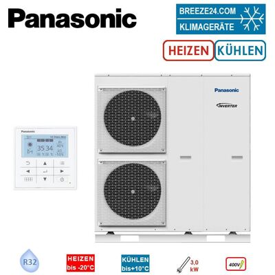 Panasonic Aquarea T-CAP Generation J Monoblock Wärmepumpe WH-MXC09J3E8 9.0 kW R32 400 Volt Panasonic Aquarea T-CAP Generation J Monoblock Wärmepumpe WH-MXC09J3E8 9.0 kW R32 400 Volt