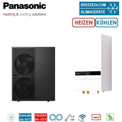 Panasonic Aquarea T-CAP Generation M Set WH-WXG09ME8 + WH-SDC0316M9E8 Hydromodul WiFi 400 Volt R290 Panasonic Aquarea T-CAP Generation M Set WH-WXG09ME8 + WH-SDC0316M9E8 Hydromodul WiFi 400 Volt R290