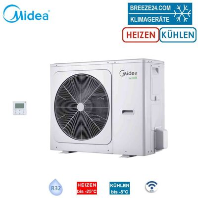Midea Thermal Arctic MHA-V10W/D2N8-B Luft/Wasser-Wärmepumpe Heizen 10.0 kW Kühlen 10.0 kW R32 Midea Thermal Arctic MHA-V10W/D2N8-B Luft/Wasser-Wärmepumpe Heizen 10.0 kW Kühlen 10.0 kW R32