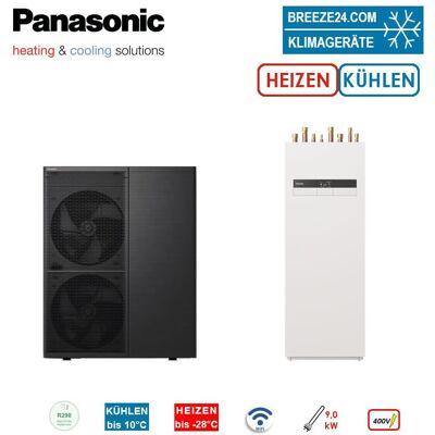 Panasonic Aquarea T-CAP Generation M Set WH-WXG09ME8 + WH-ADC0316M9E8AN2 Hydrobox Speicher 185L R290 Panasonic Aquarea T-CAP Generation M Set WH-WXG09ME8 + WH-ADC0316M9E8AN2 Hydrobox Speicher 185L R290