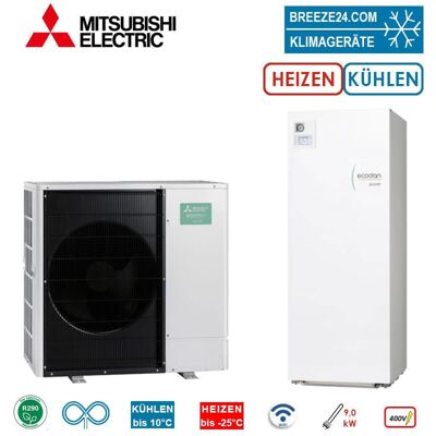 Mitsubishi Electric Wärmepumpen-Set 13.5 Monoblock PUZ-WZ60VAA + ERPT20X-YM9EE Hydromodul 200L R290 Mitsubishi Electric Wärmepumpen-Set 13.5 Monoblock PUZ-WZ60VAA + ERPT20X-YM9EE Hydromodul 200L R290