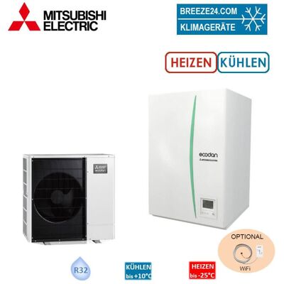 Mitsubishi Electric Set 7.22 PUZ-WM60VAA + ERPX-YM9D Monoblock-Wärmepumpe + Hydromodul K/H 6,0 kW Mitsubishi Electric Set 7.22 PUZ-WM60VAA + ERPX-YM9D Monoblock-Wärmepumpe + Hydromodul K/H 6,0 kW