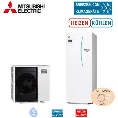 Mitsubishi Electric - PUZ-WM60VAA - 6,0 kW - Heiz-/Wärmepumpen-Set Mitsubishi Electric - PUZ-WM60VAA - 6,0 kW - Heiz-/Wärmepumpen-Set