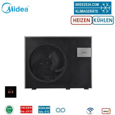 Midea M Thermal Nature MHC-V8WD2RN7-BER90 Kompakt-Monoblock Wärmepumpe 8.0 kW WiFi R290 400V Midea M Thermal Nature MHC-V8WD2RN7-BER90 Kompakt-Monoblock Wärmepumpe 8.0 kW WiFi R290 400V