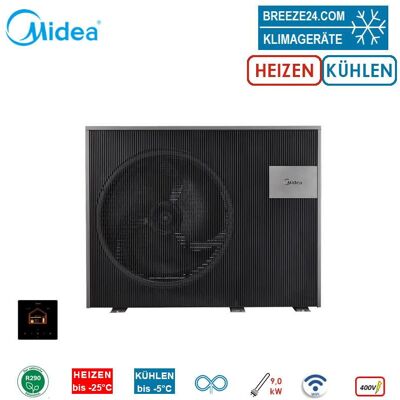 Midea M Thermal Nature MHC-V12WD2RN7-BER90 Kompakt-Monoblock Wärmepumpe 12 kW WiFi R290 400V Midea M Thermal Nature MHC-V12WD2RN7-BER90 Kompakt-Monoblock Wärmepumpe 12 kW WiFi R290 400V