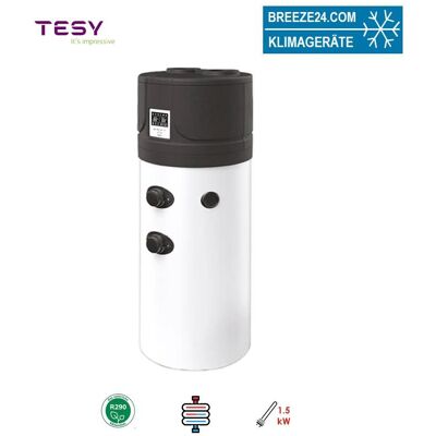 Tesy AquaThermica HPWH 4.11 FS 260 U 02 S Wärmepumpe 260 Liter Wärmetauscher R290 Heizstab 1.5 kW Tesy AquaThermica HPWH 4.11 FS 260 U 02 S Wärmepumpe 260 Liter Wärmetauscher R290 Heizstab 1.5 kW