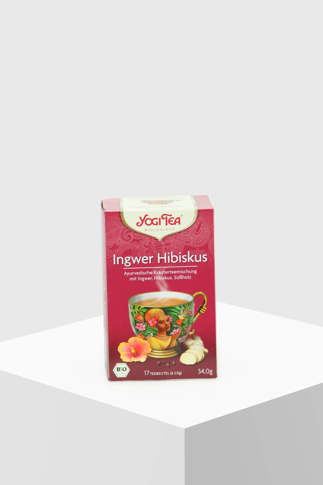 Yogi Tea Ingwer Hibiskus Bio 17 Teebeutel