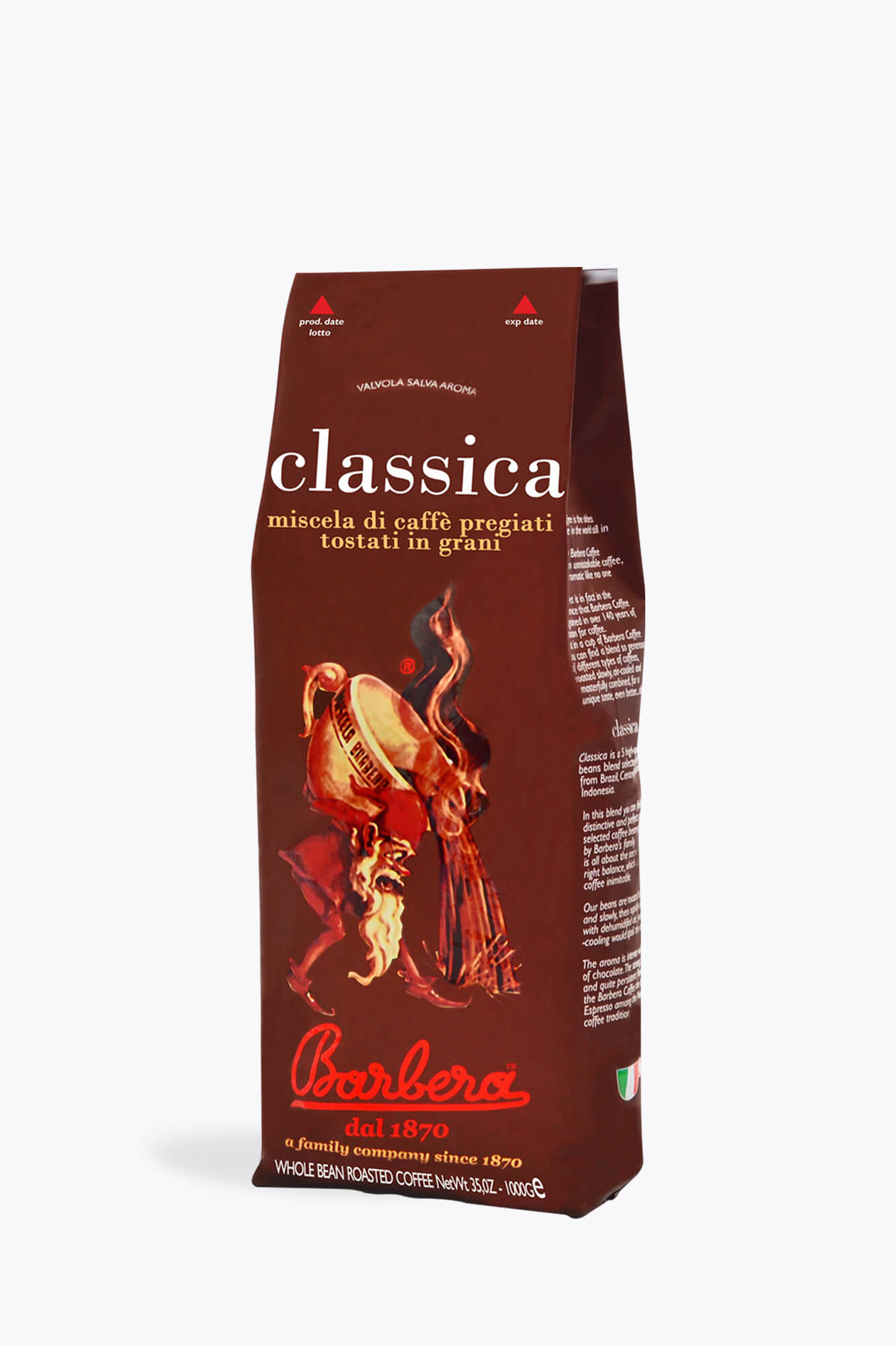 Barbera Caffe Classica 500g