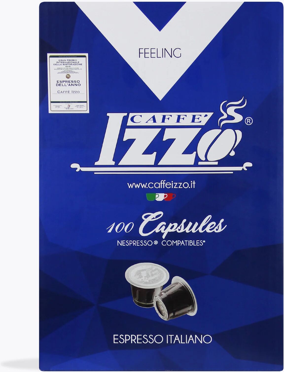 Izzo Grand Espresso 100 Kapseln Nespresso® kompatibel