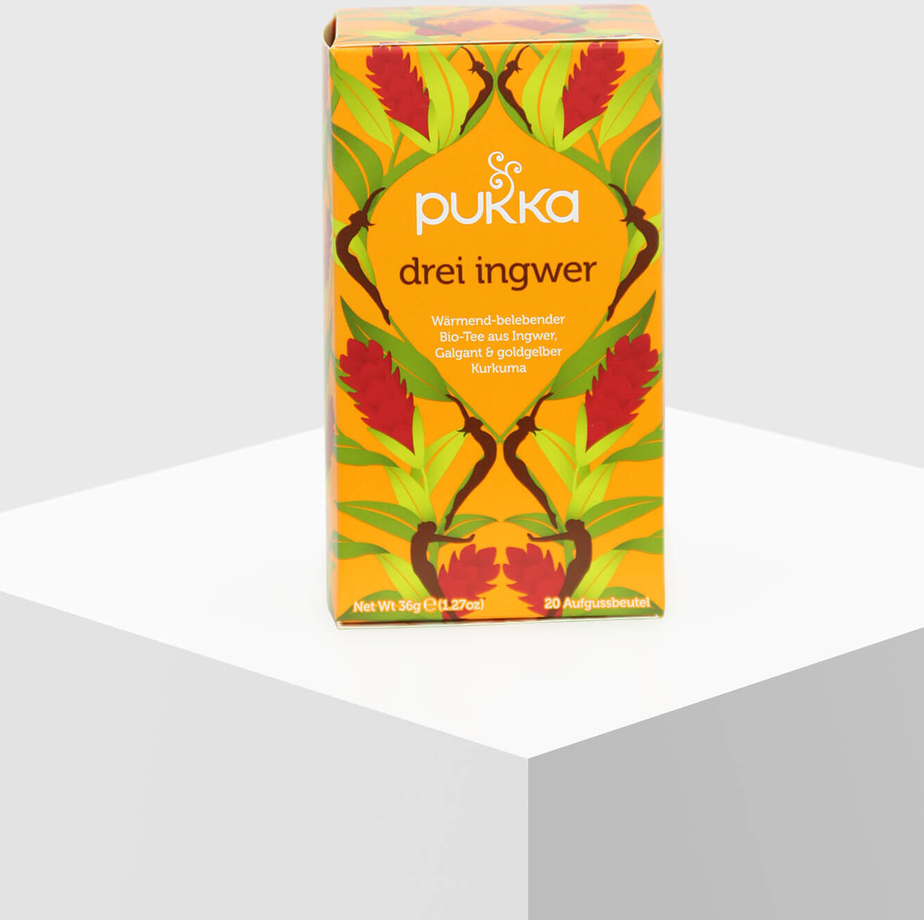 Pukka Tee Drei Ingwer Bio 20 Teebeutel