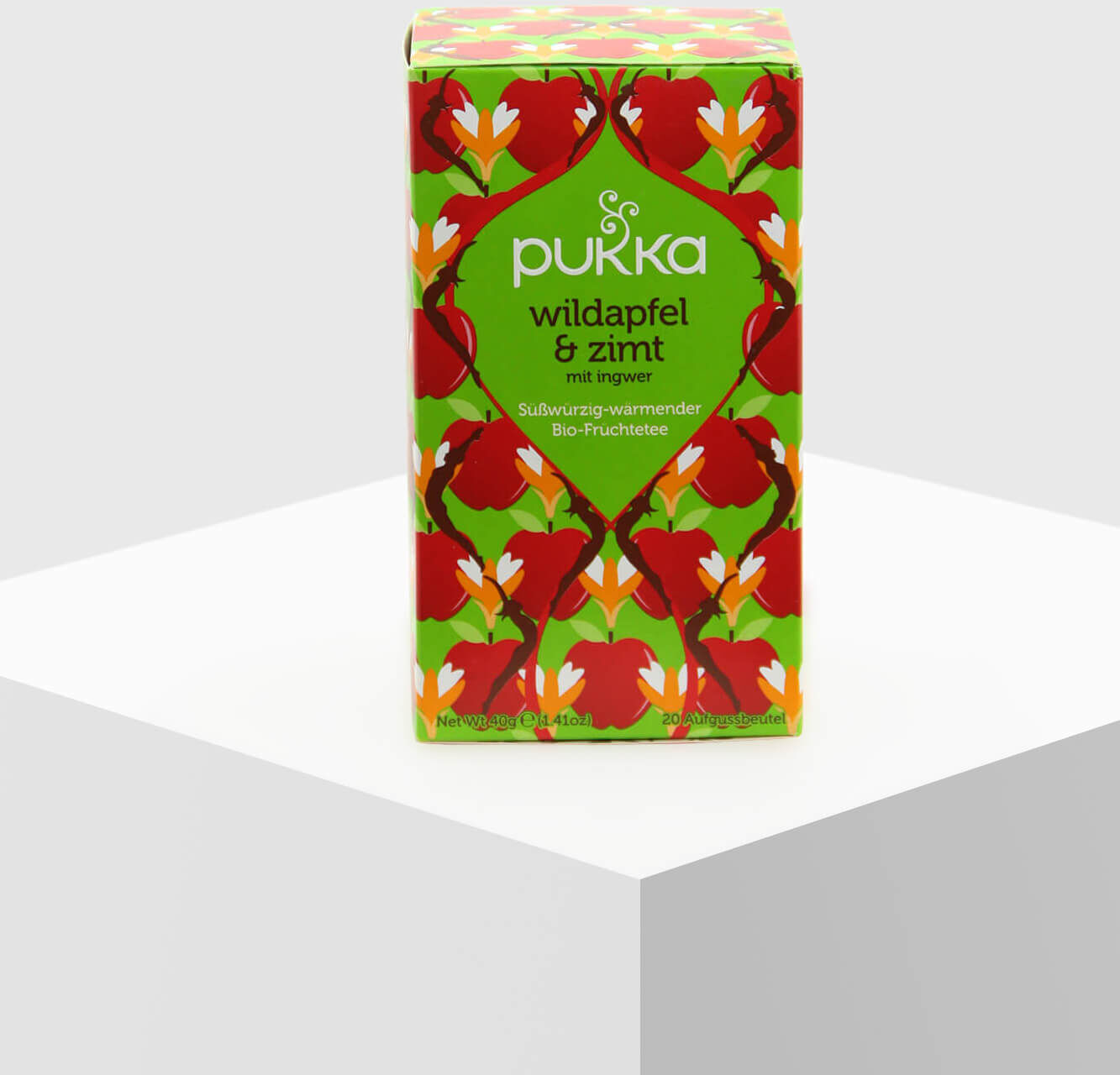 Pukka Tee Wildapfel & Zimt Bio 20 Teebeutel