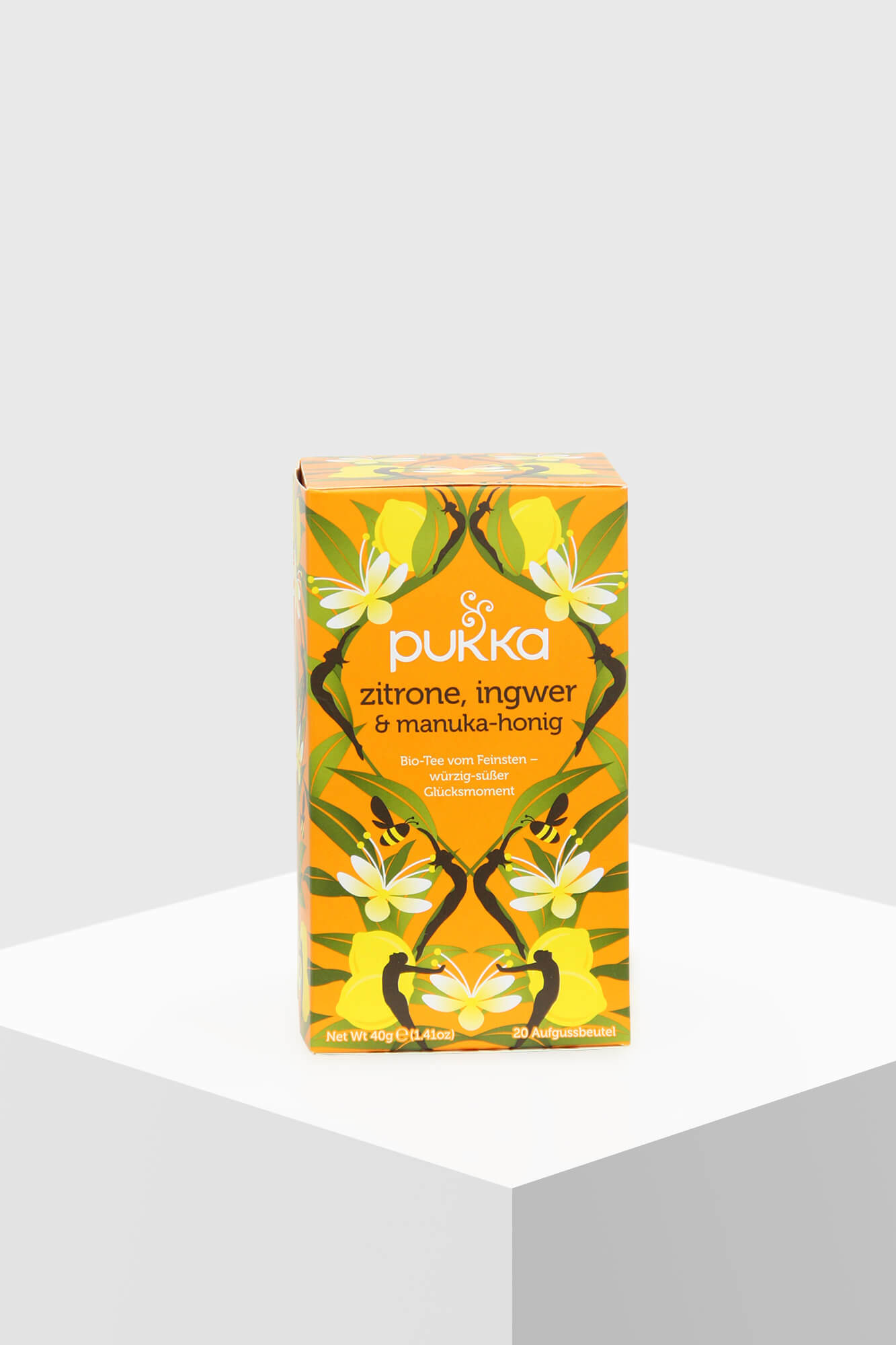 Pukka Tee Zitrone, Ingwer & Manuka-Honig Bio 20 Teebeutel