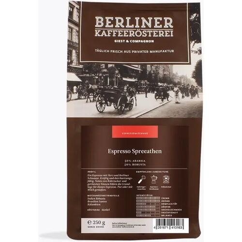 Berliner Kaffeerösterei Espresso Spreeathen 250g