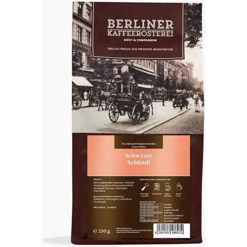 Berliner Kaffeerösterei Schwyzer Schümli 250g