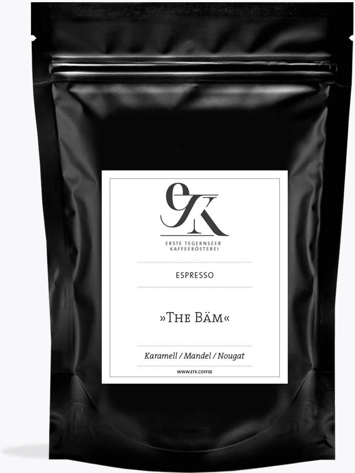 Erste Tegernseer Kaffeerösterei Espresso „The Bäm“ 1kg Erste Tegernseer Kaffeerösterei Espresso „The Bäm“ 1kg