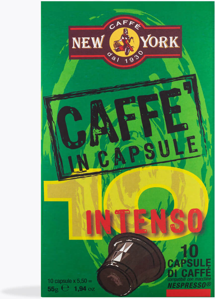 New York Intenso 10 Kapseln Nespresso® kompatibel New York Intenso 10 Kapseln Nespresso® kompatibel