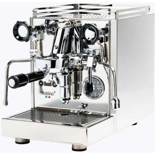 Quick Mill Rubino Plus Siebträgermaschine Edelstahl