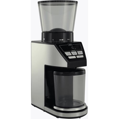 Melitta Calibra Elektrische Kaffeemühle 1027-01 schwarz-Edelstahl