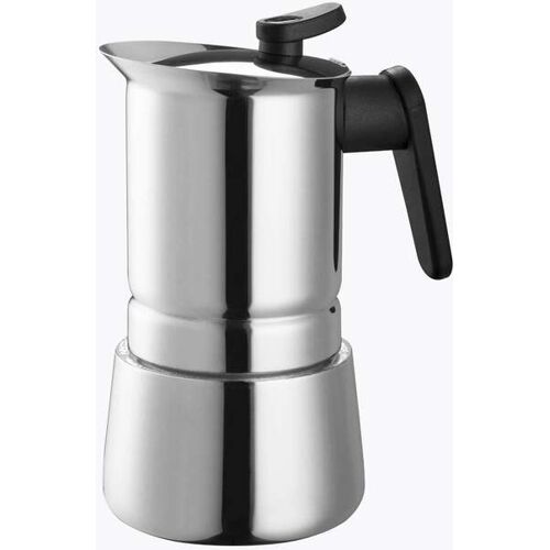Pedrini Kaffeekocher aus Edelstahl für 6 Tassen