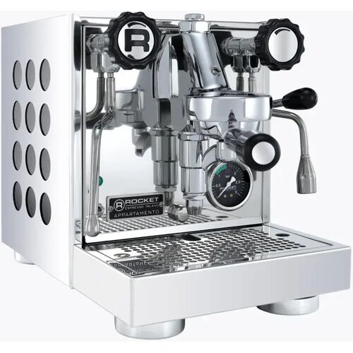 Rocket Espresso Rocket Appartamento Espressomaschine Edelstahl/ Schwarz