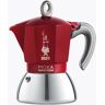 Bialetti Espressokocher New Moka Induction 4 Tassen Rot