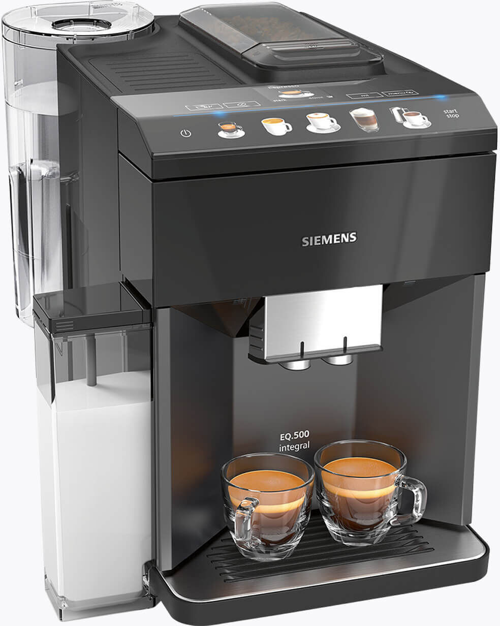 cleanyourmachine Siemens Kaffeevollautomat EQ.500 integral Schwarz TQ505D09 cleanyourmachine Siemens Kaffeevollautomat EQ.500 integral Schwarz TQ505D09