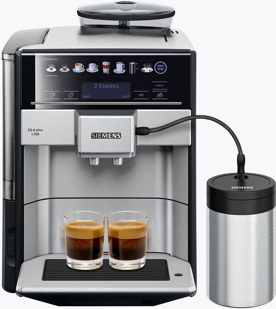 cleanyourmachine Siemens Kaffeevollautomat EQ.6 plus s700 Edelstahl TE657M03DE cleanyourmachine Siemens Kaffeevollautomat EQ.6 plus s700 Edelstahl TE657M03DE
