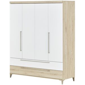 PAIDI Kleiderschrank  Remo ¦ holzfarben ¦ Maße (cm): B: 164 H: 199 T: