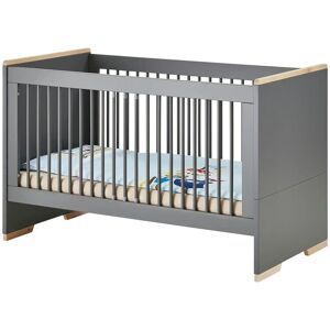 Höffner Kinder-Kombibett  Soe ¦ grau ¦ Maße (cm): B: 76 H: 92